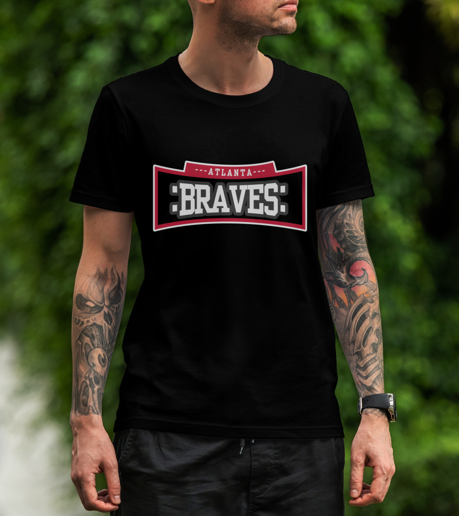 Atlanta Braves Logo For Fans Sports Enthusiasts T-Shirt