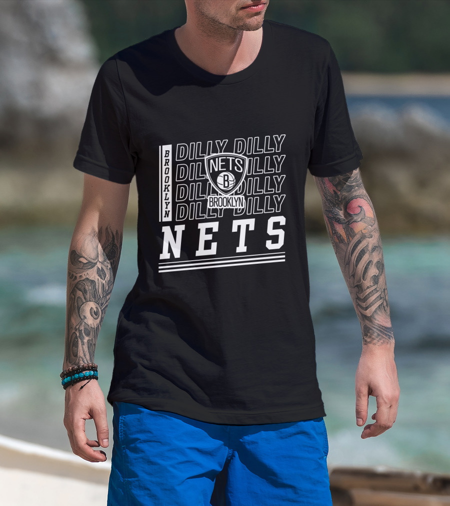Brooklyn Nets Dilly Dilly Basketball Bud Light T-Shirt