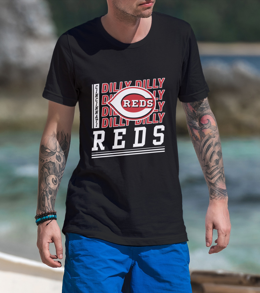 Cincinnati Reds Dilly Dilly Reds Fans Baseball T-Shirt