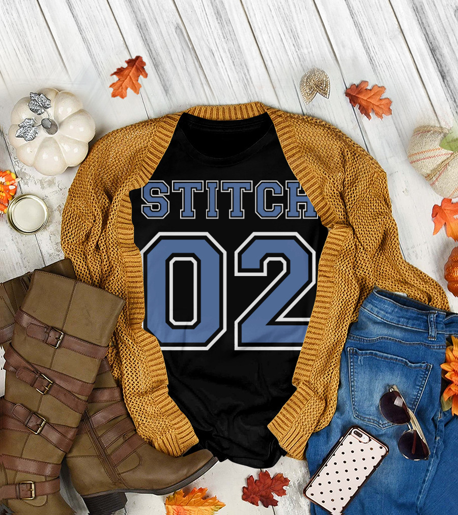 Lilo and Stitch Stitch 02 Sports Jersey T-Shirt