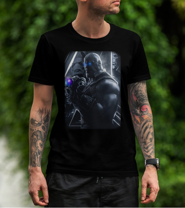 Thanos And Villains Marvel Infinity War Iconic Cosmic T-Shirt