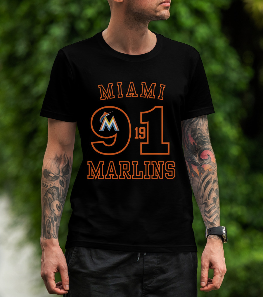 Miami Marlins 1991 T-Shirt