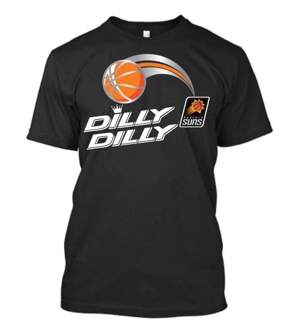 Phoenix Suns Dilly Dilly Basketball Logo With Crown And Hoop T-Shirt