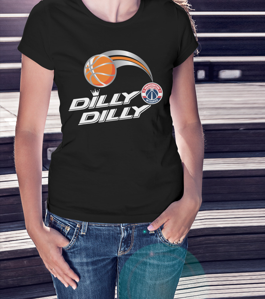 Dilly Dilly Washington Wizards Basketball Crown T-Shirt