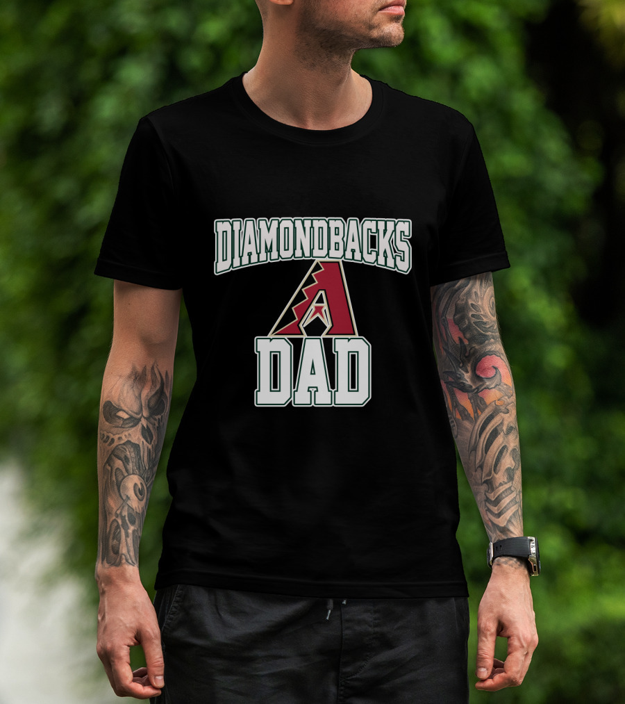 Diamondbacks Dad Arizona Baseball T-Shirt