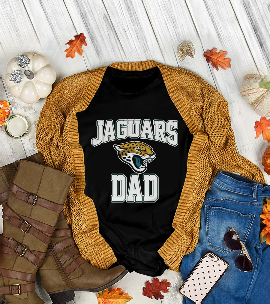Jacksonville Jaguars Dad Fathers Day T-Shirt