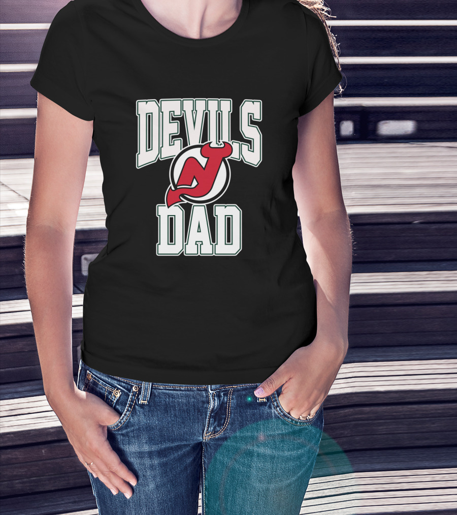New Jersey Devils Dad Father's Day T-Shirt