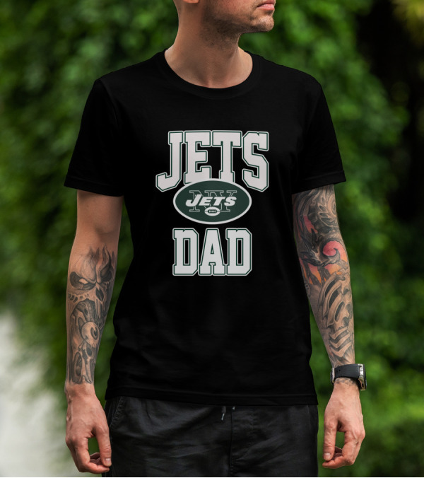 New York Jets Dad Fathers Day Gift T-Shirt