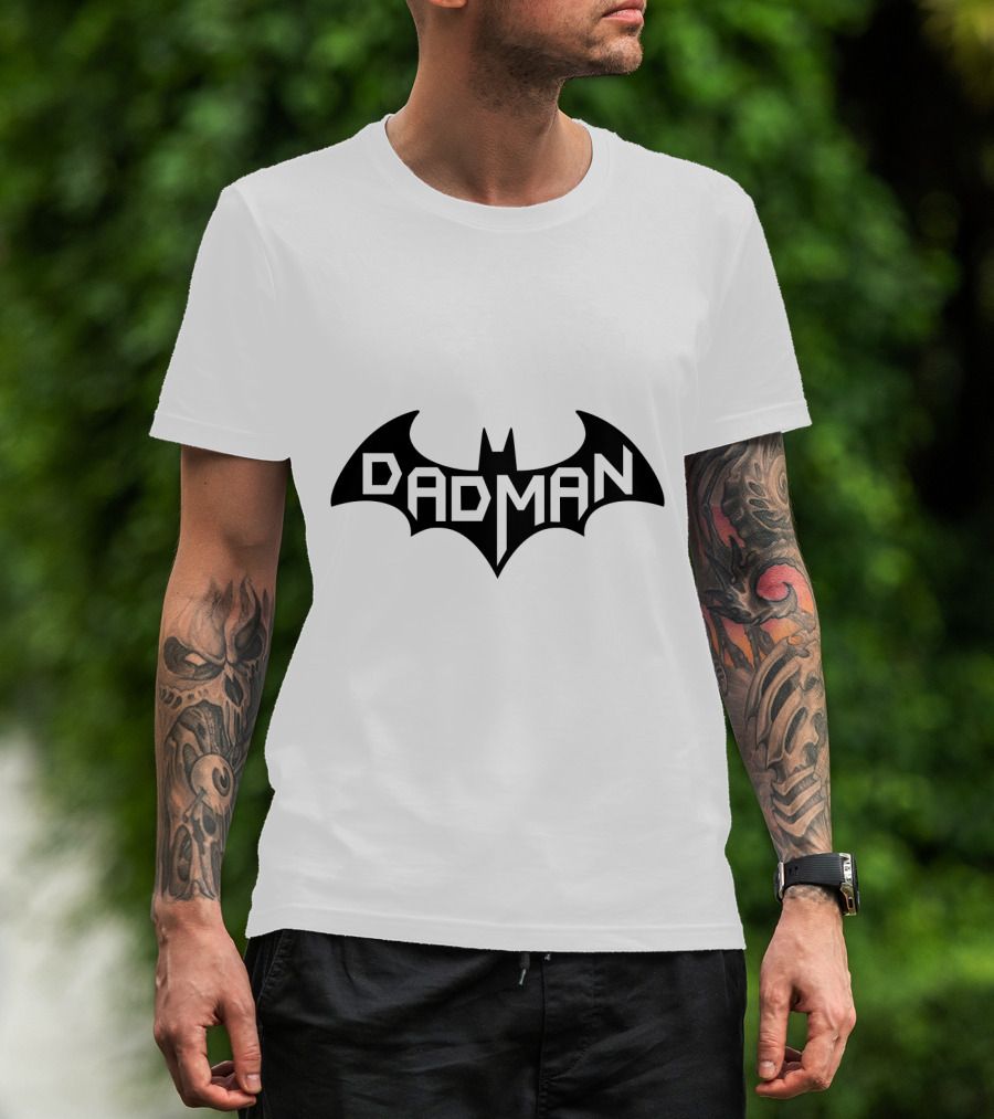 Dadman Super Bat Hero Iconic T-Shirt