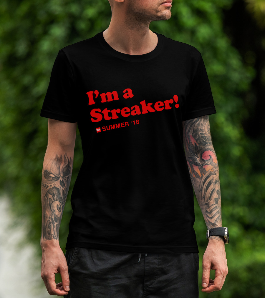 I'm A Streaker Runner's World Summer '18 T-Shirt