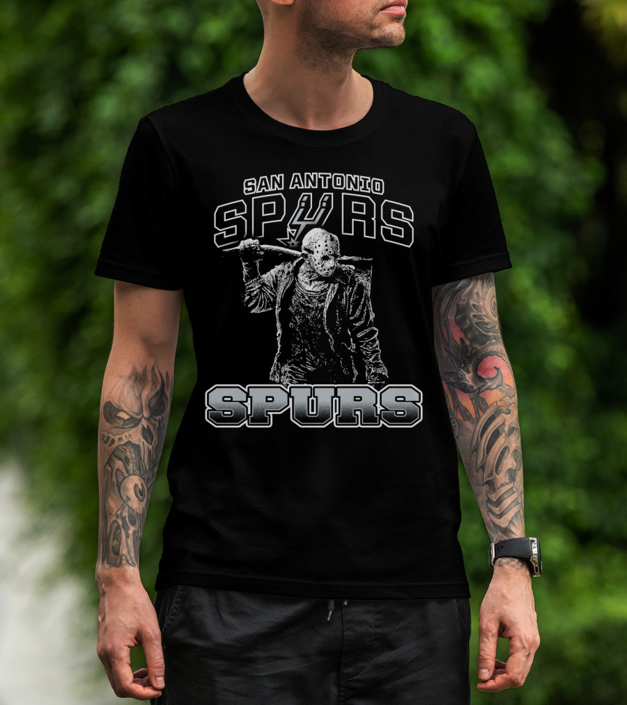 San Antonio Spurs Fans Jason Voorhees Spurs T-Shirt