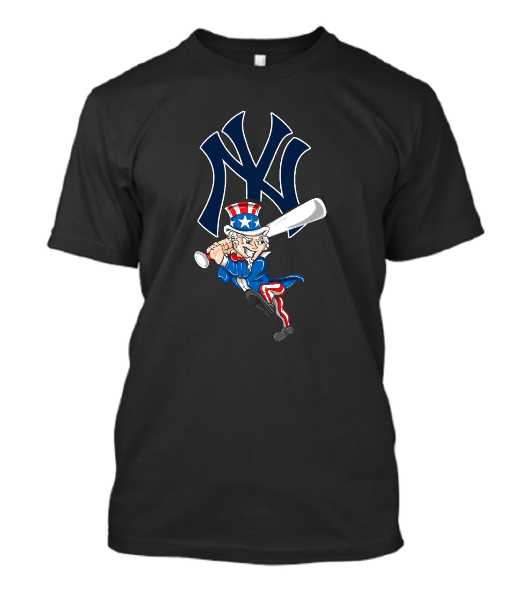 Uncle Sam Baseball New York Yankees 4Th July Celebration T-Shirt