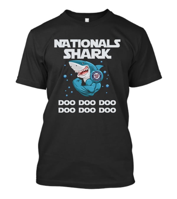 Nationals Shark Doo Doo Doo Washington Mlb T-Shirt
