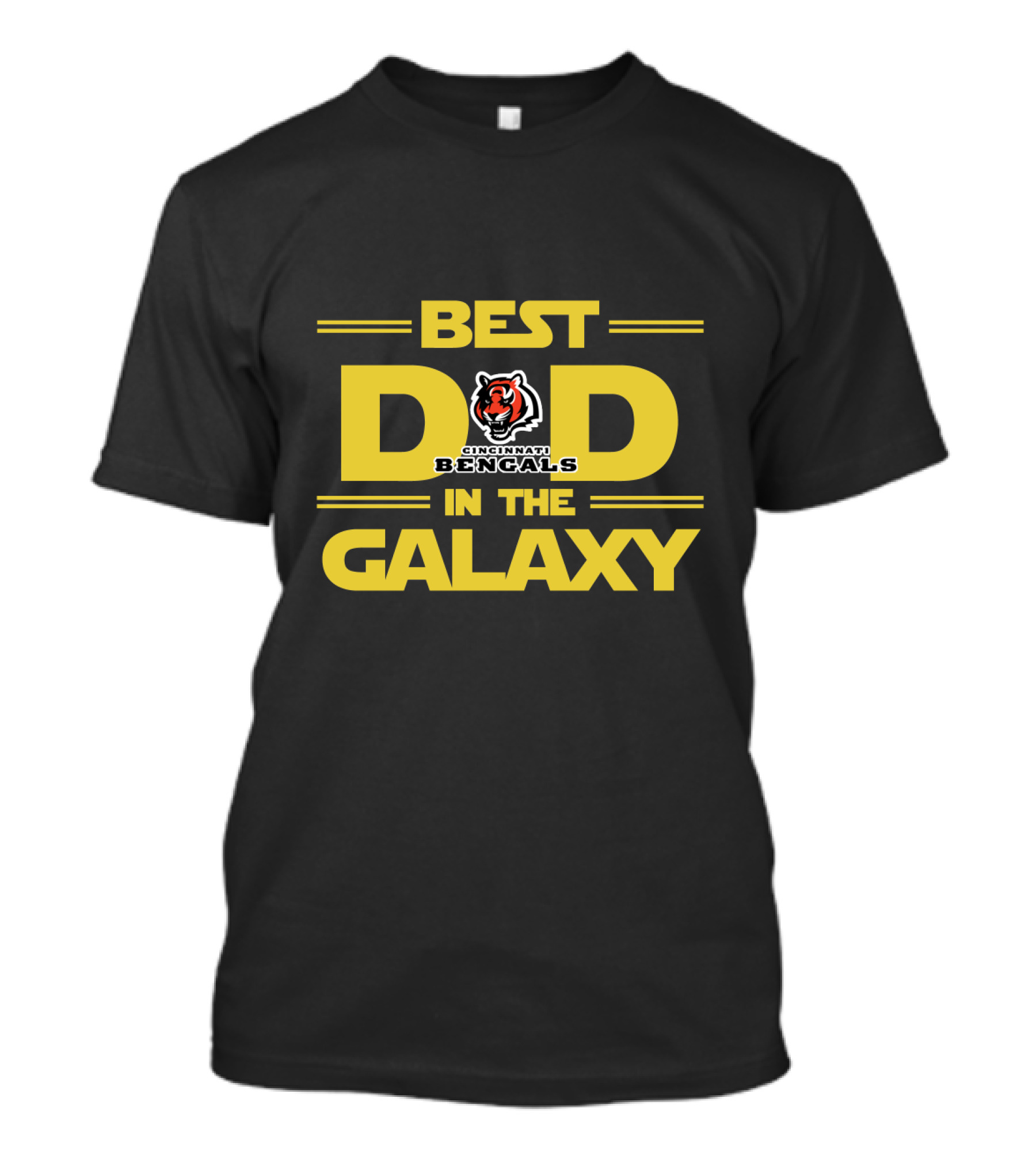 Best Cincinnati Bengals Dad In The Galaxy T-Shirt