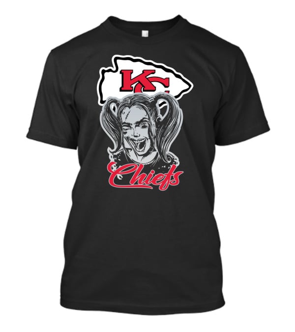 Harley Quinn Kc Chiefs Logo Chiefs T-Shirt