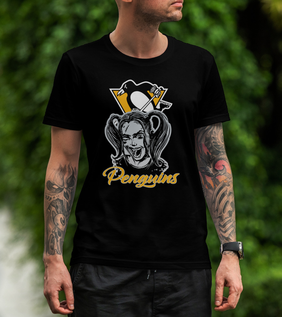 Penguins Harley Quinn Pittsburgh Penguins T-Shirt