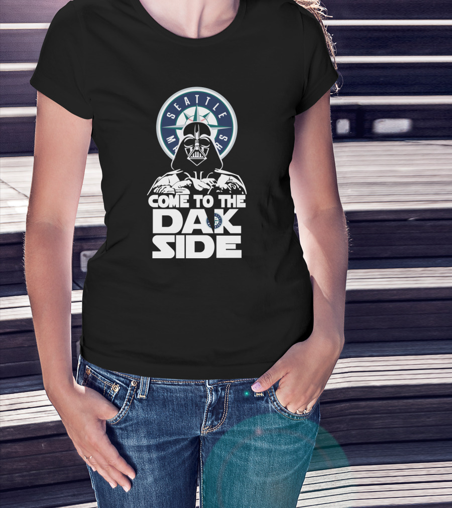 Come To The Dark Side Darth Vader Seattle Mariners T-Shirt