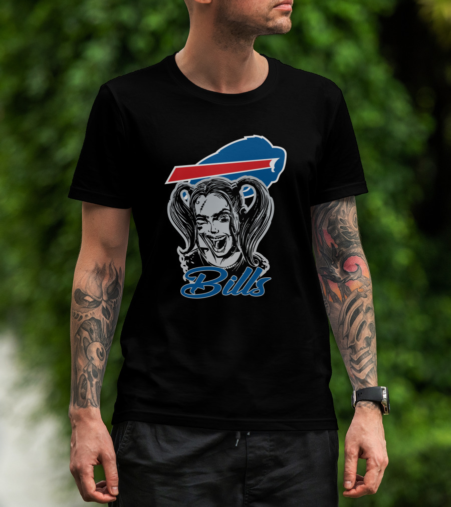Harley Quinn Buffalo Bills Fans Bills T-Shirt