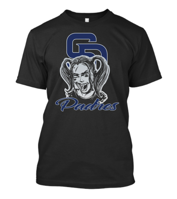 Harley Quinn Padres Fan Sd T-Shirt