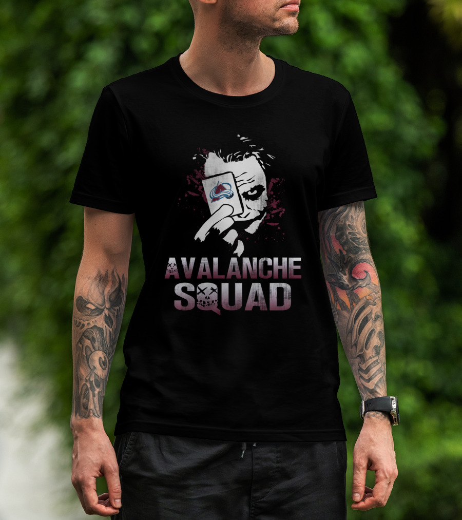 Avalanche Squad Joker Colorado Avalanche Fans T-Shirt