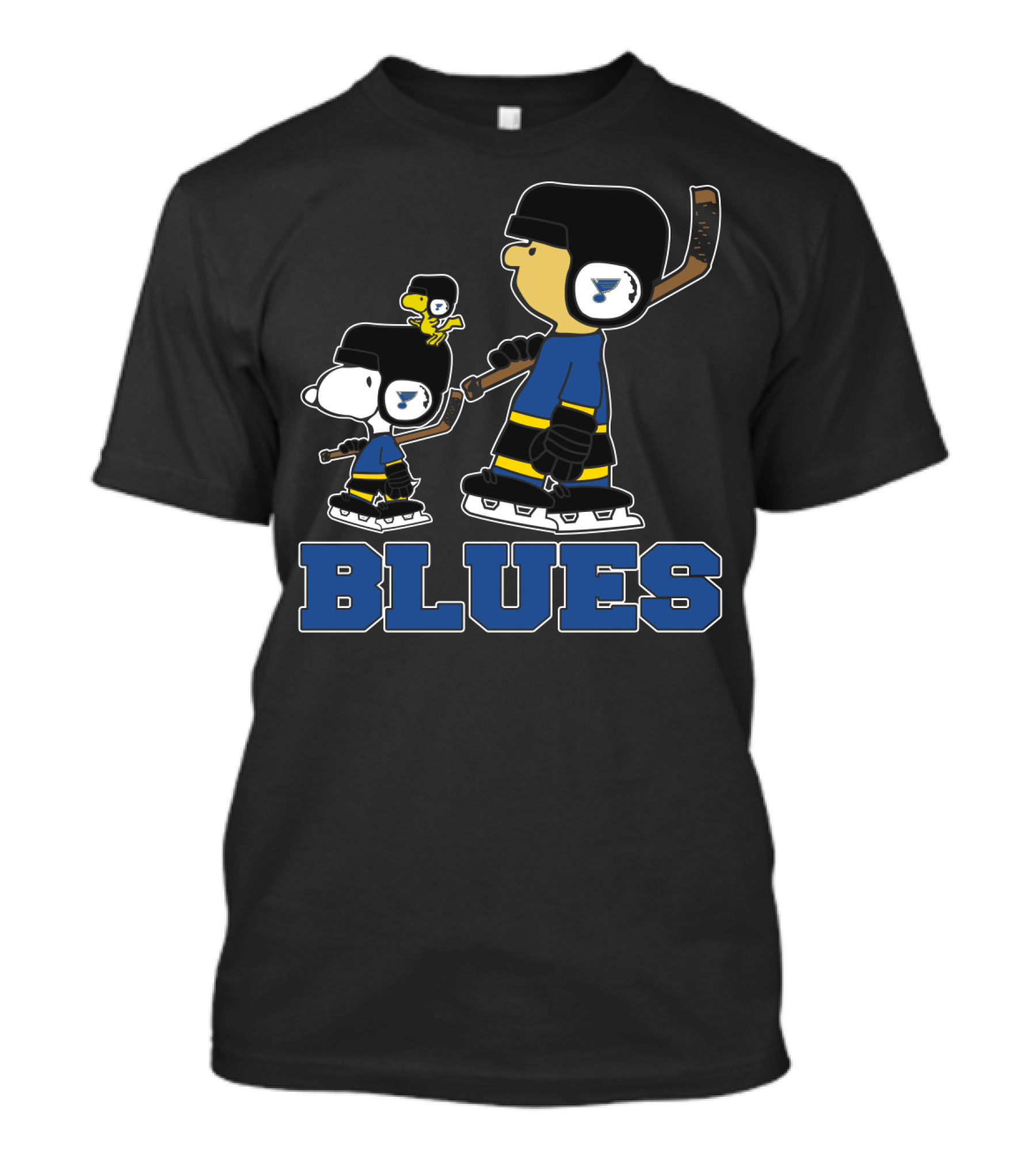 Snoopy Woodstock St. Louis Blues Hockey Fans Dumpty T-Shirt
