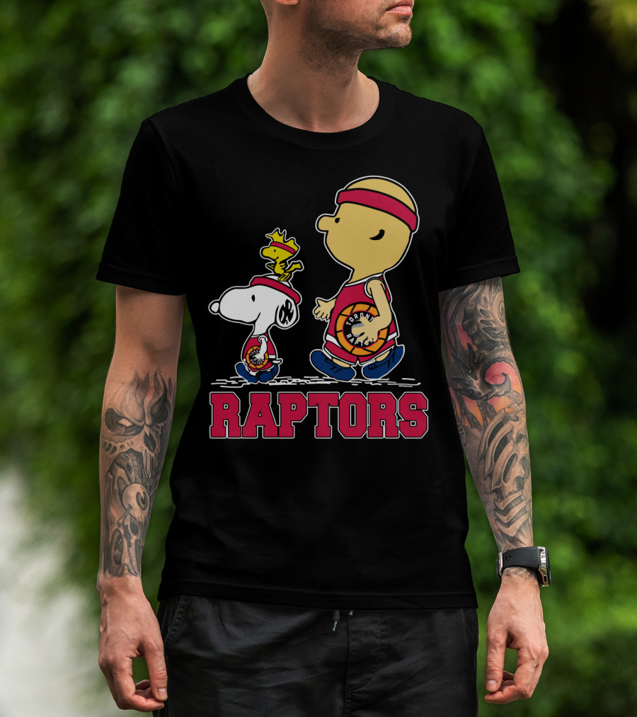 Snoopy Toronto Raptors Woodstock Raptor Fans T-Shirt