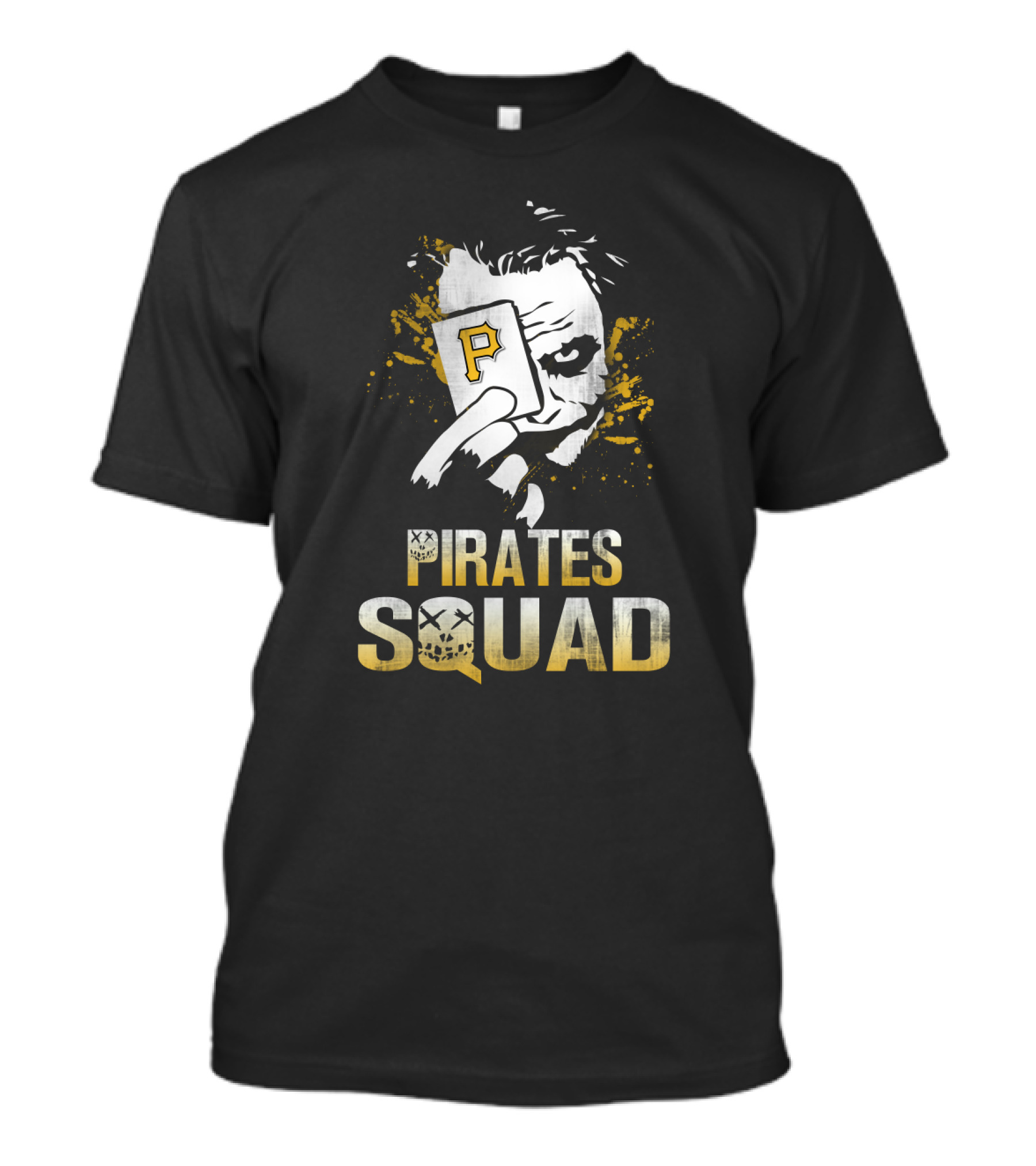 Pittsburgh Pirates Squad Joker Card Fan T-Shirt