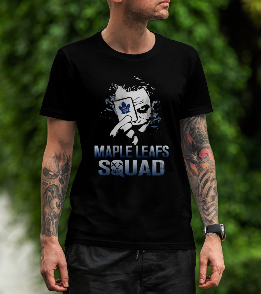 Maple Leafs Squad Joker Card Toronto Hockey Fans T-Shirt
