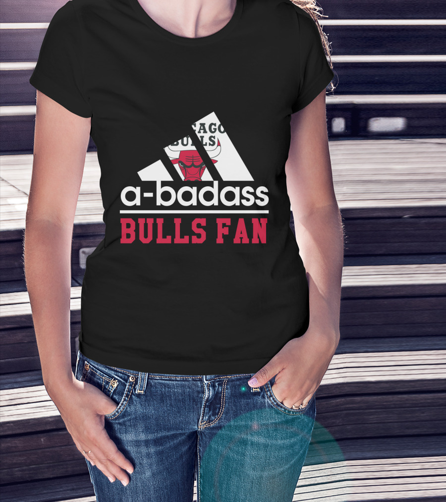 Chicago Bulls A-Badass Bulls Fan T-Shirt