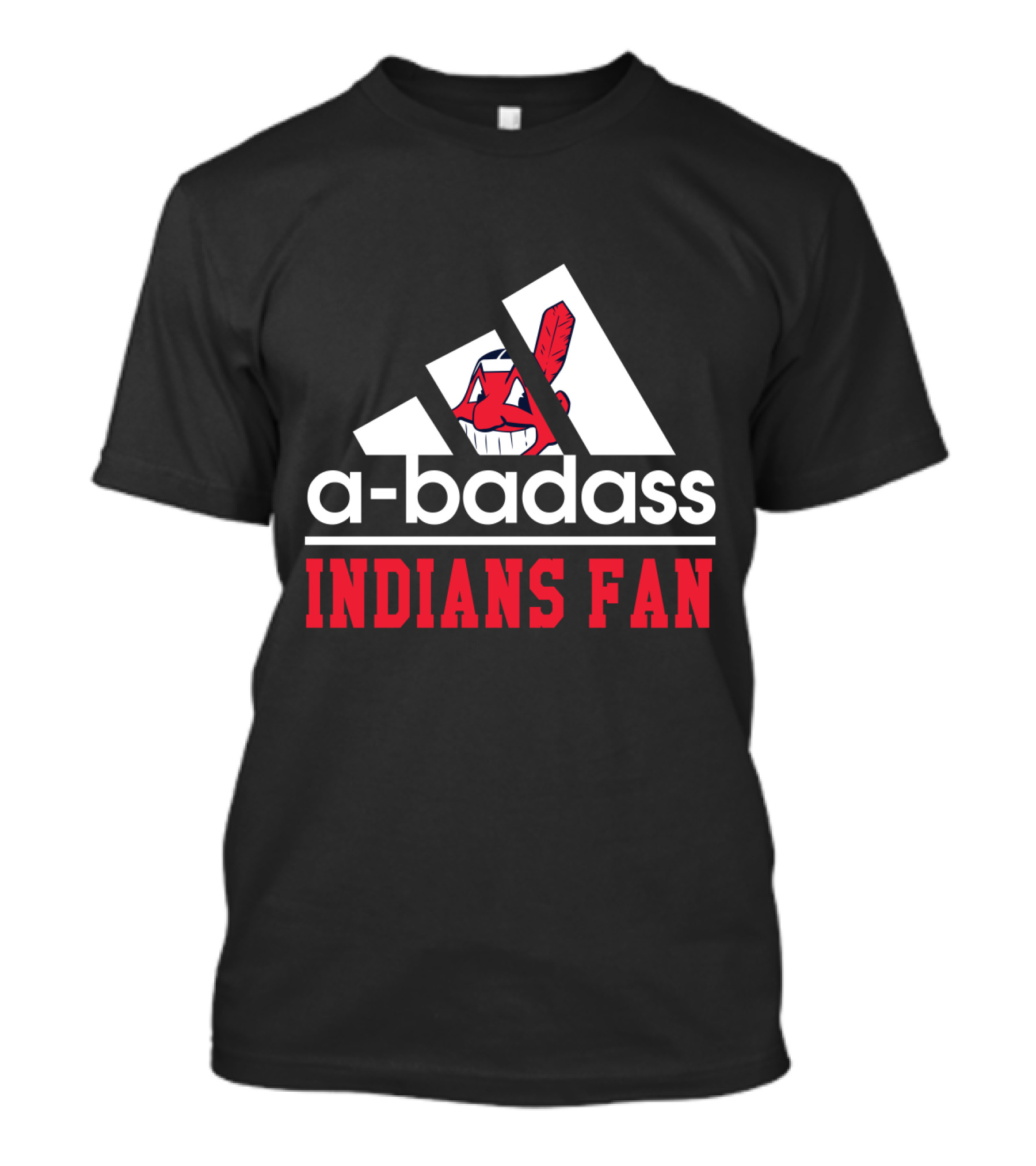 A-Badass Indians Fan T-Shirt