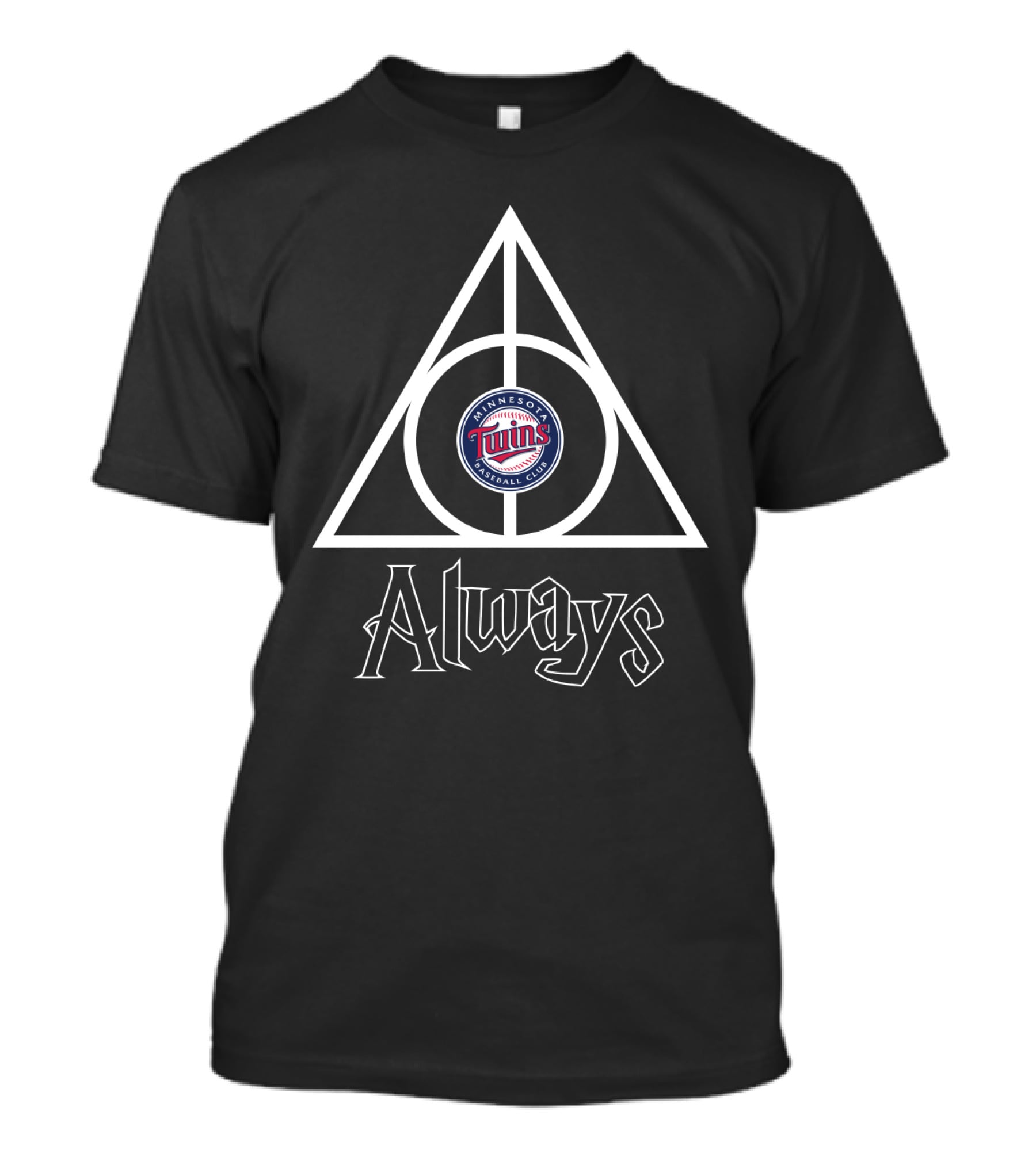 Minnesota Twins Deathly Hallows Always T-Shirt