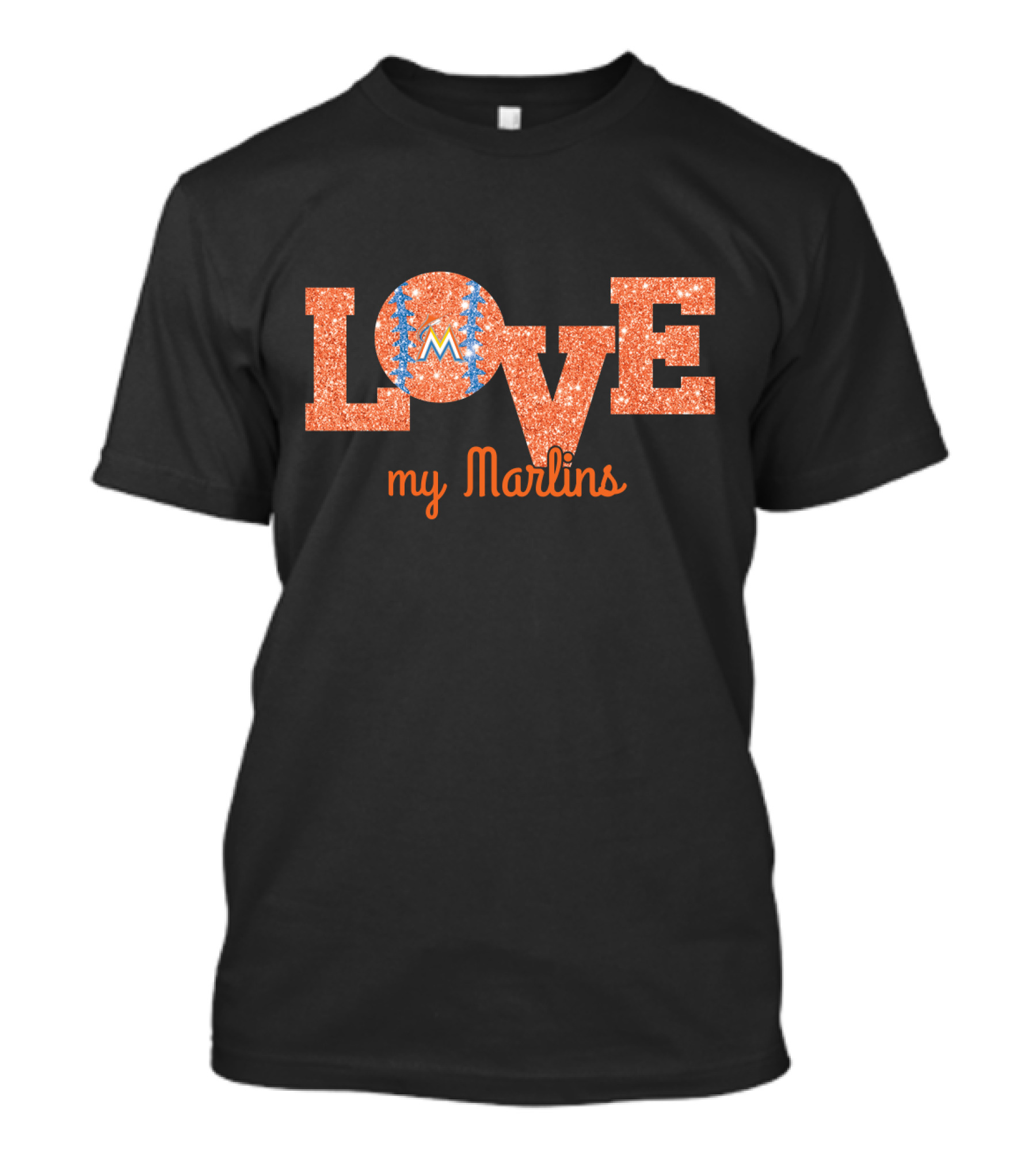 Love My Marlins Baseball Miami T-Shirt