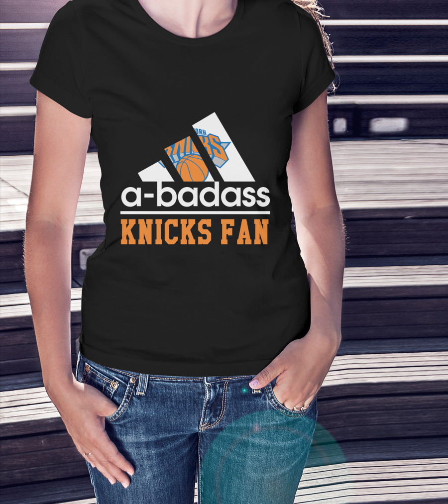 New York Knicks A-Badass Fan Basketball T-Shirt