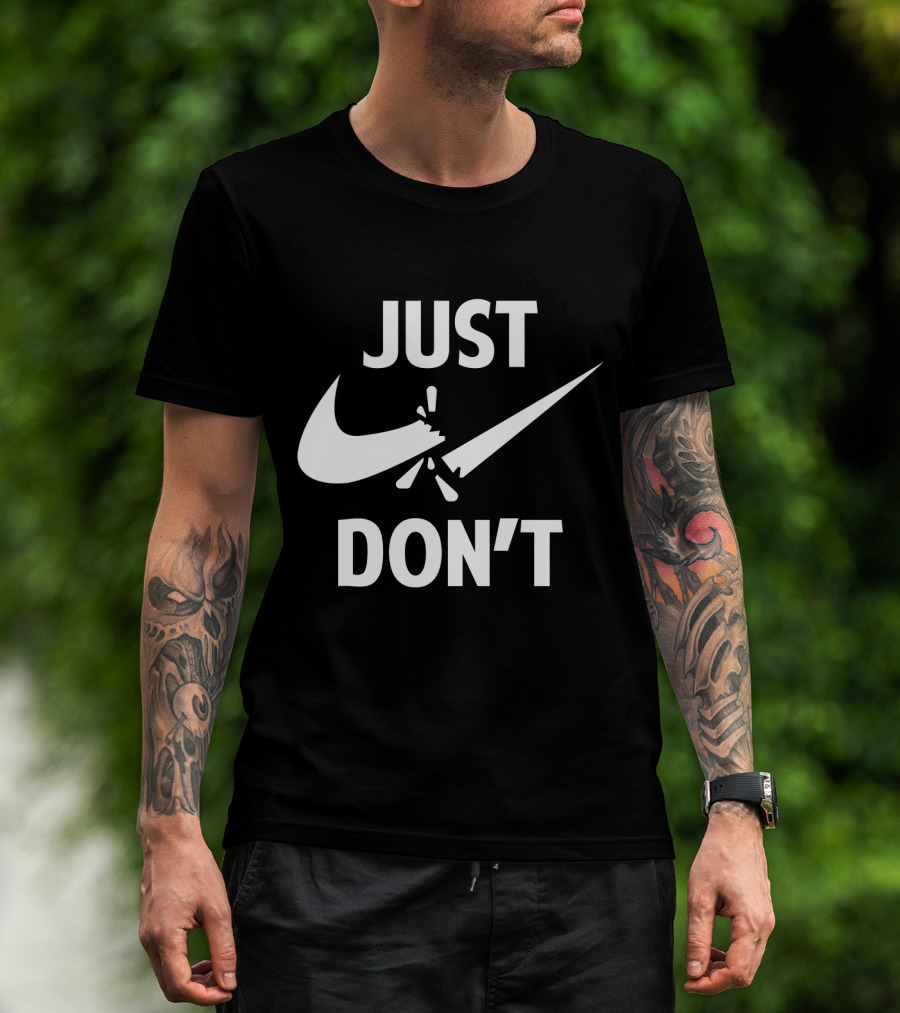 Nike Swoosh Just Don't T-Shirt