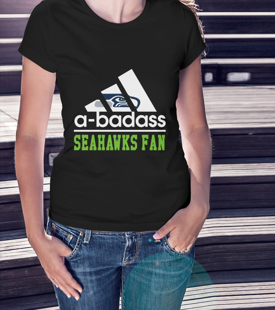 A-Badass Seahawks Fan T-Shirt