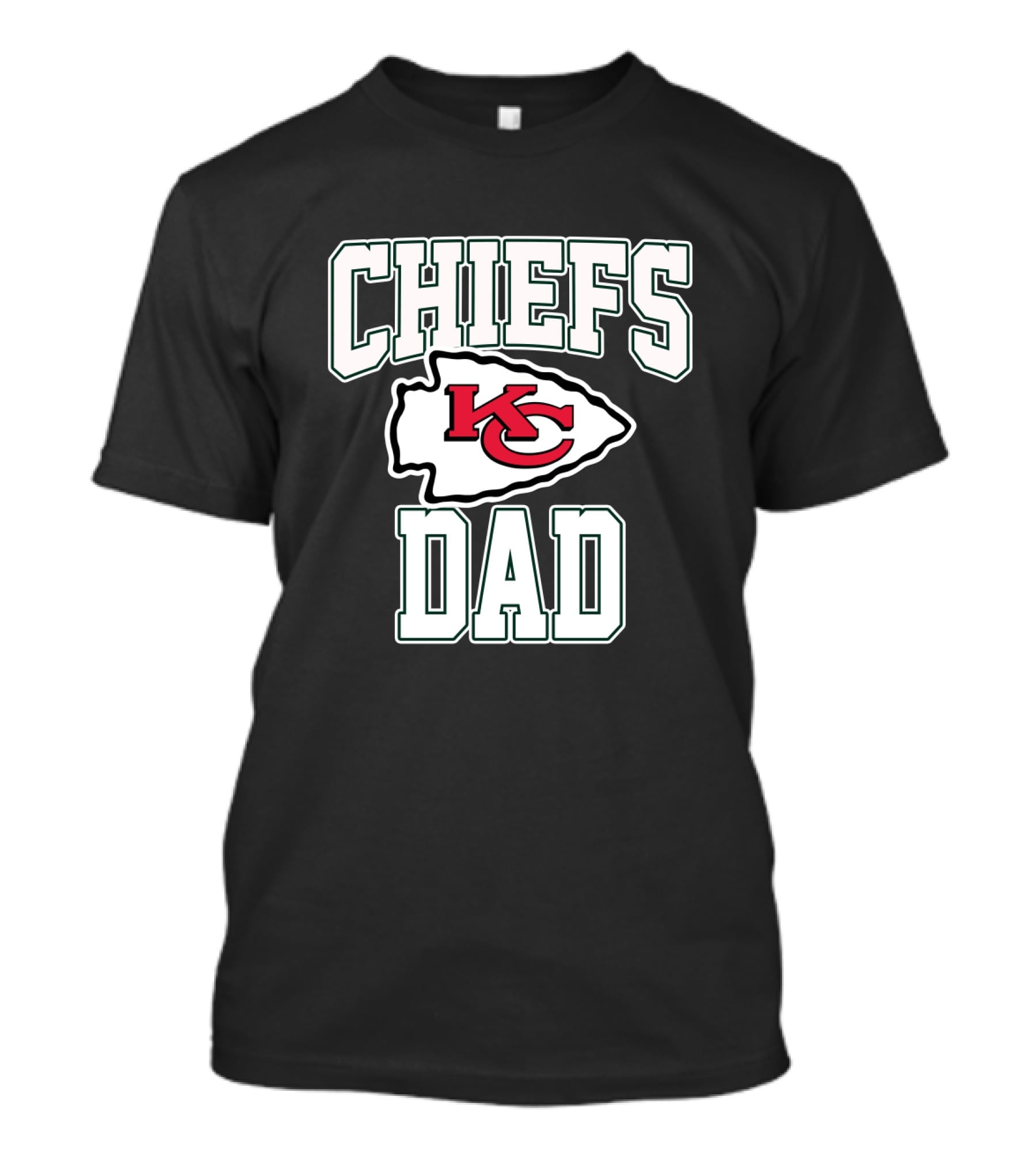 Chiefs Dad Kansas City Father's Day T-Shirt