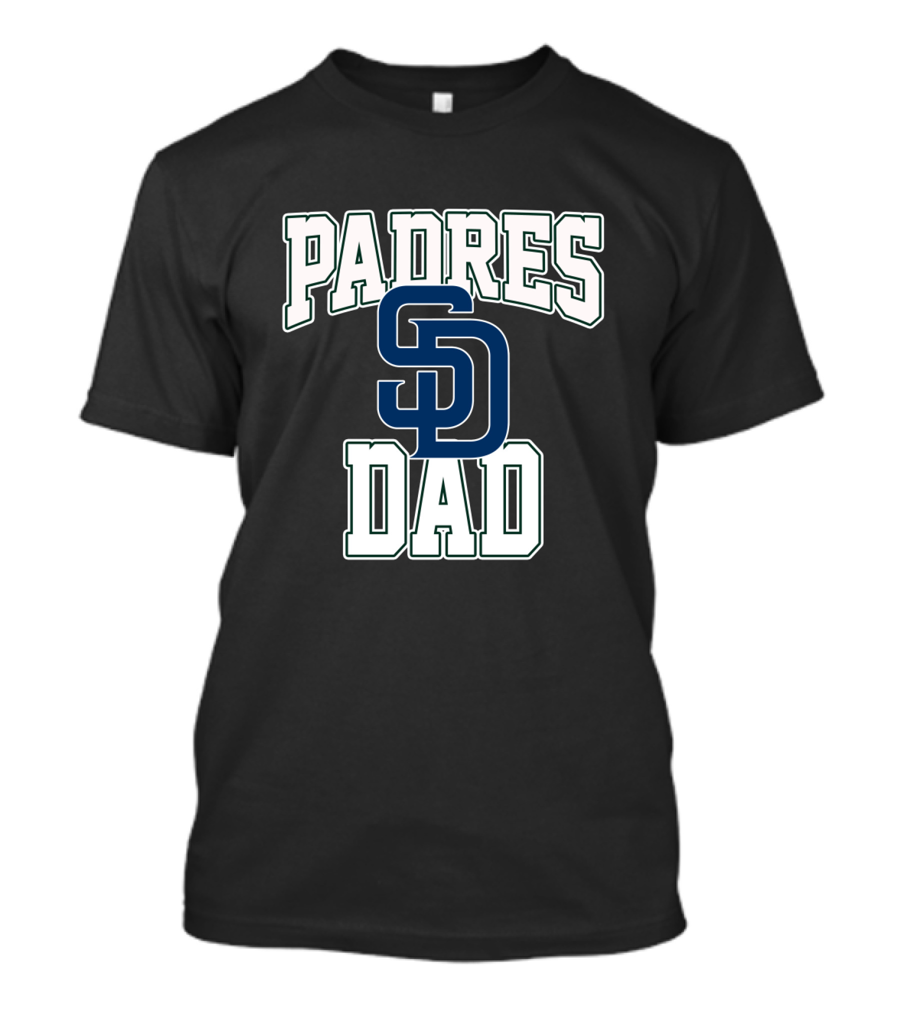 Padres Dad San Diego Baseball Fan Gear T-Shirt