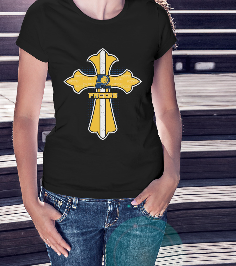 Cross Pacers Fans Basketball Jesus T-Shirt