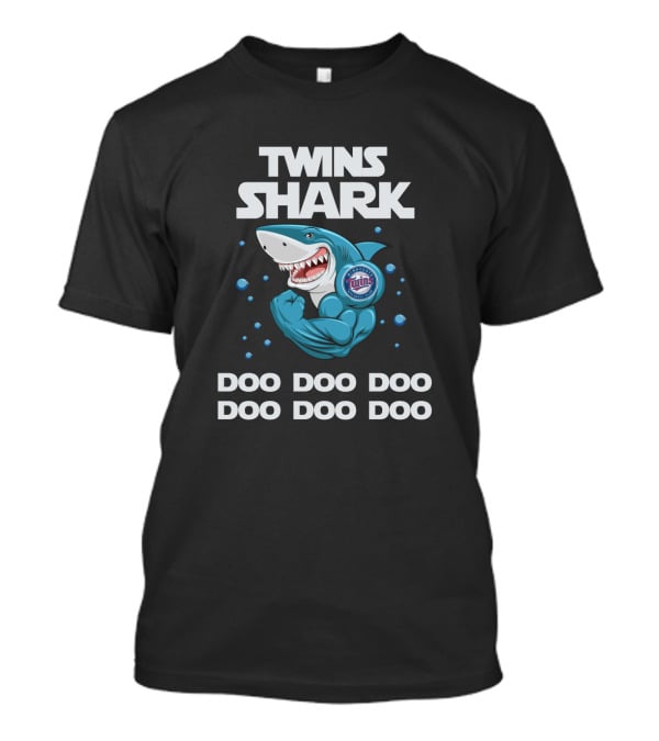 Twins Shark Doo Doo Doo Minnesota Mlb T-Shirt