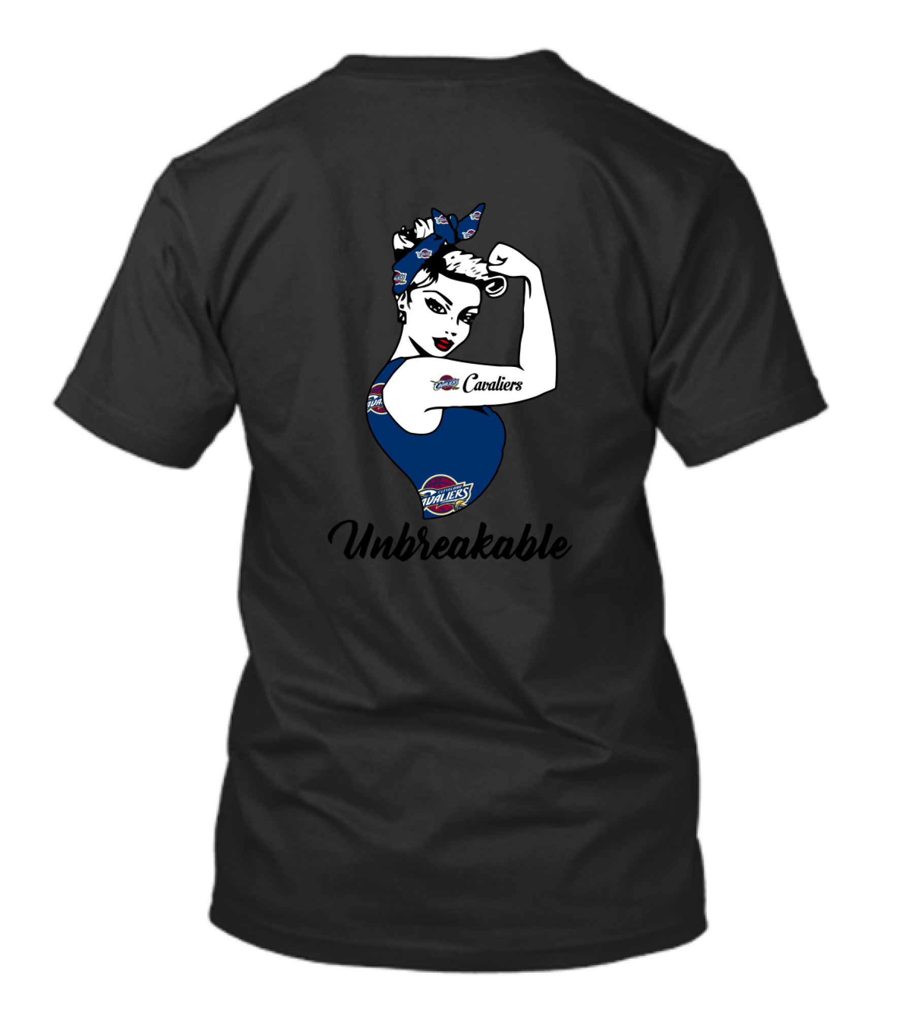 Unbreakable Cleveland Cavaliers Strong Girl T-Shirt