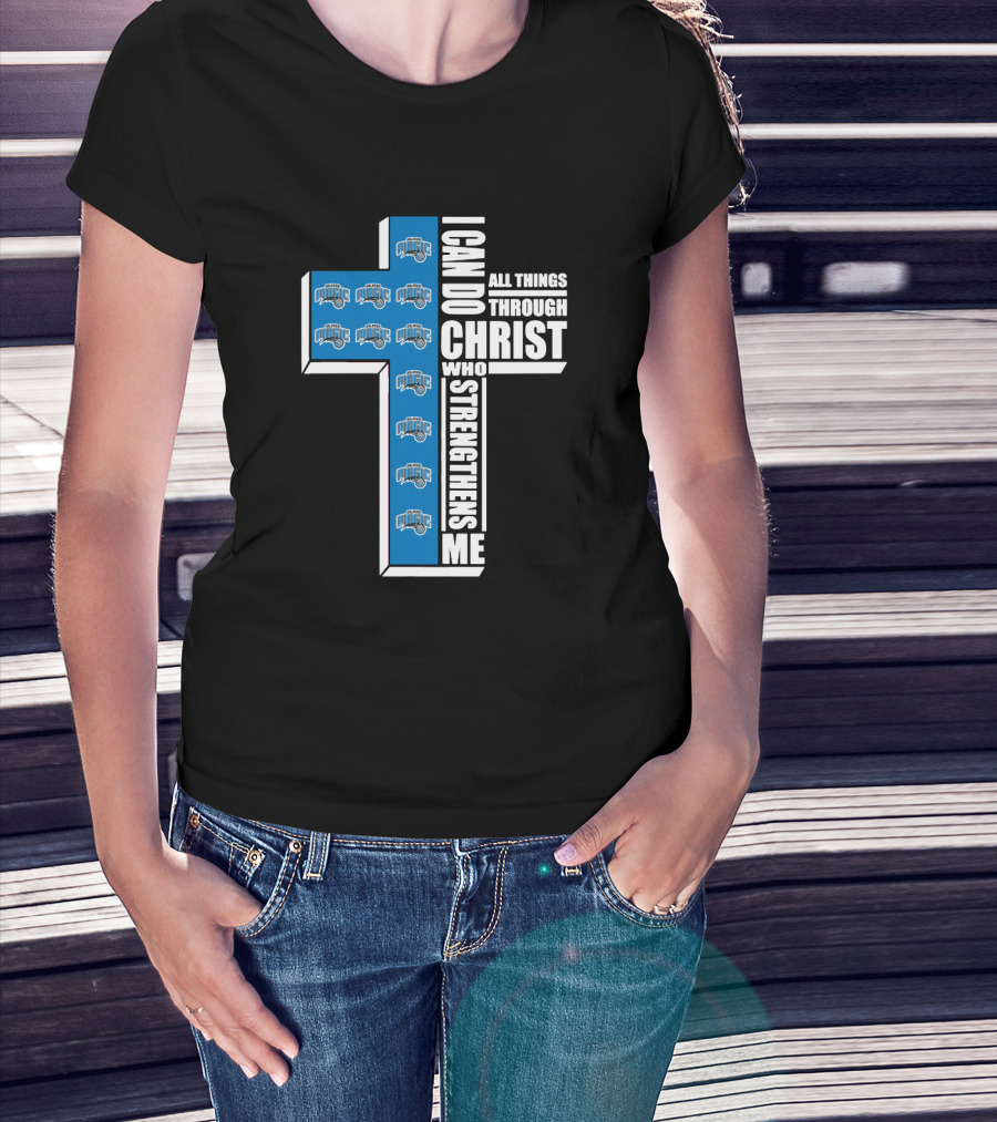 Orlando Magic I Can Do All Things Through Christ Who Strengthens Me T-Shirt