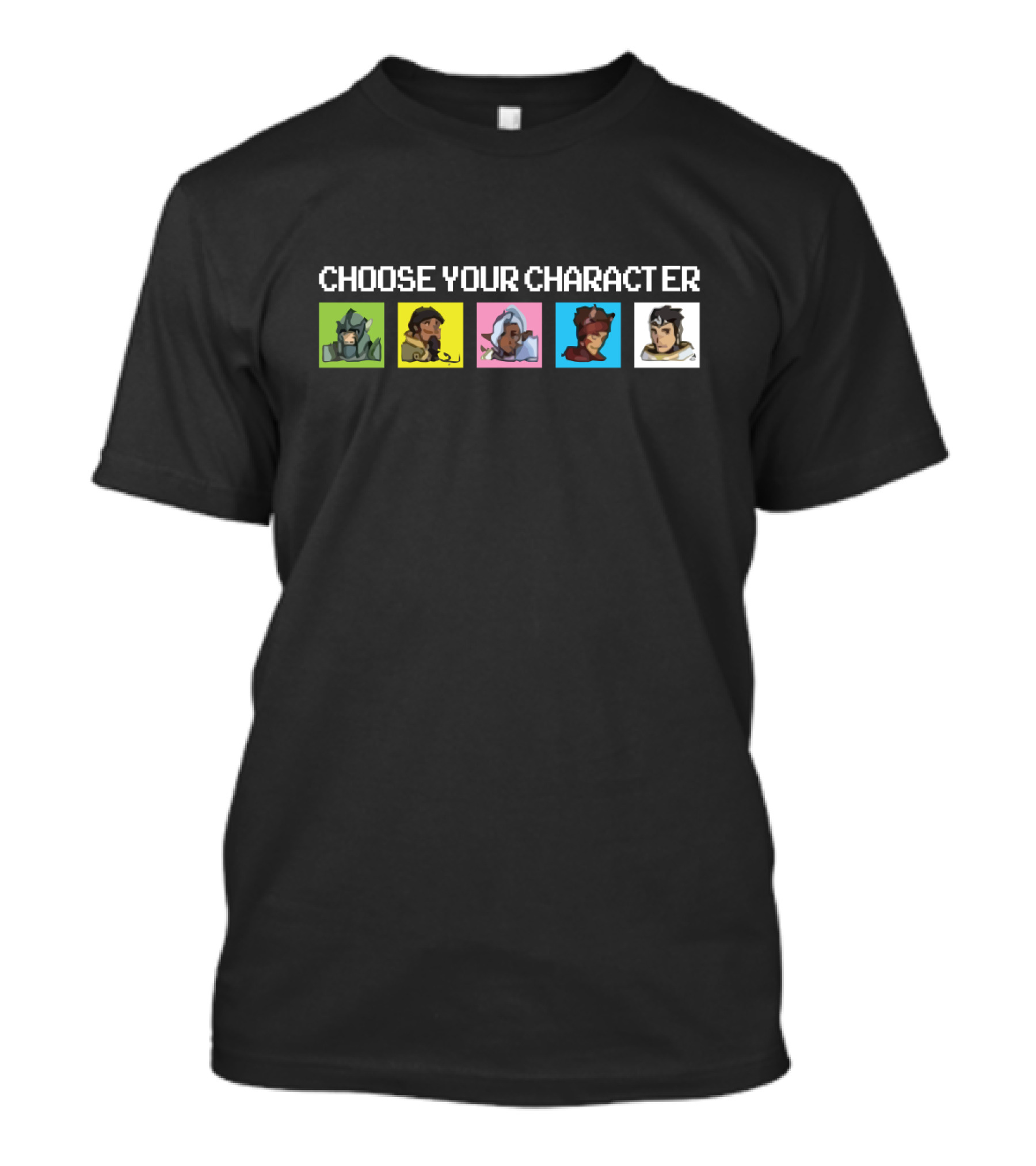 Choose Your Character Dreamworks Voltron Legendary Defender Pilot Icons T-Shirt