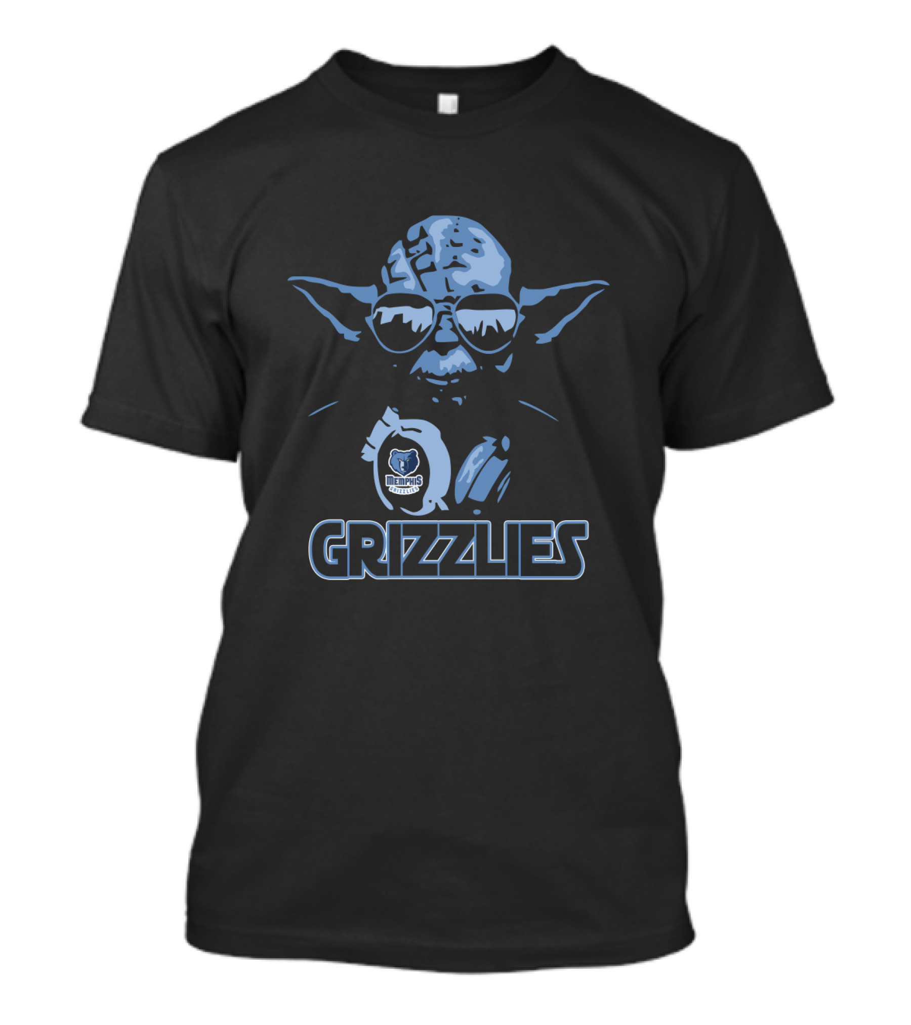 Memphis Grizzlies Yoda Star Wars Fans T-Shirt