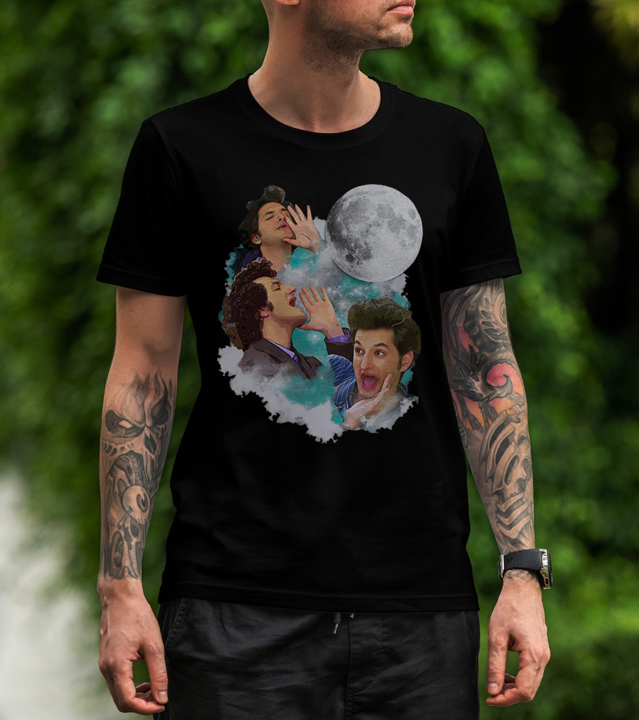 The Wooooorst Jean Ralphio Three Moon Scene Mashup T-Shirt