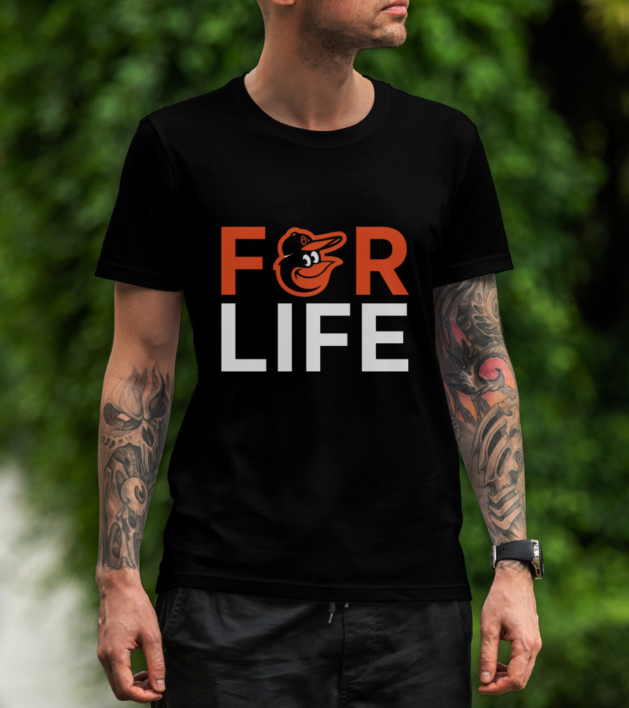 Baltimore Orioles Fans For Life T-Shirt