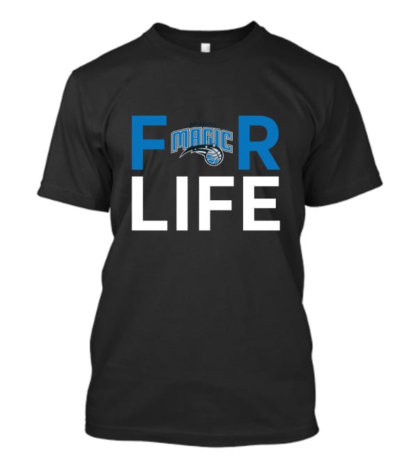 For Life Orlando Magic Basketball Fans T-Shirt