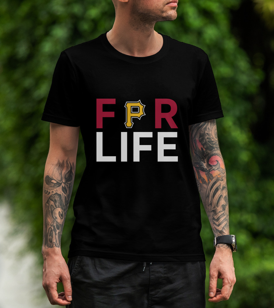 Pittsburgh Pirates P For Life Fan Pride T-Shirt