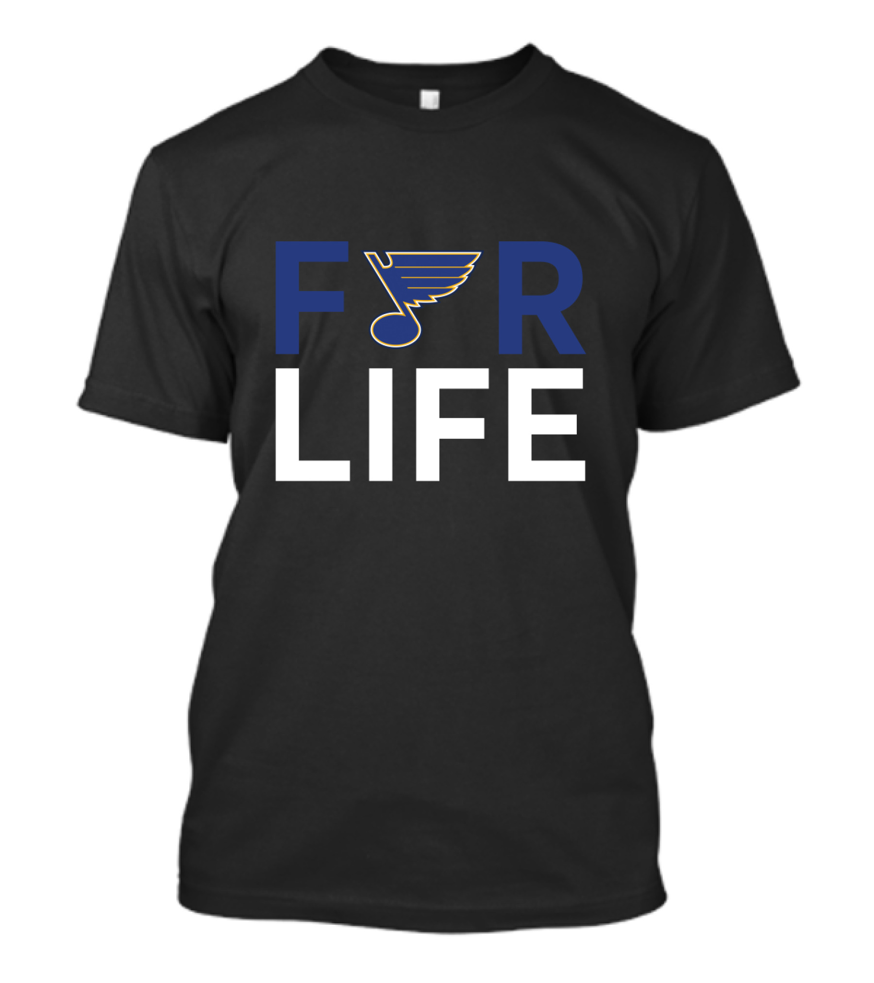 St. Louis Blues Logo For Life Fan Pride T-Shirt