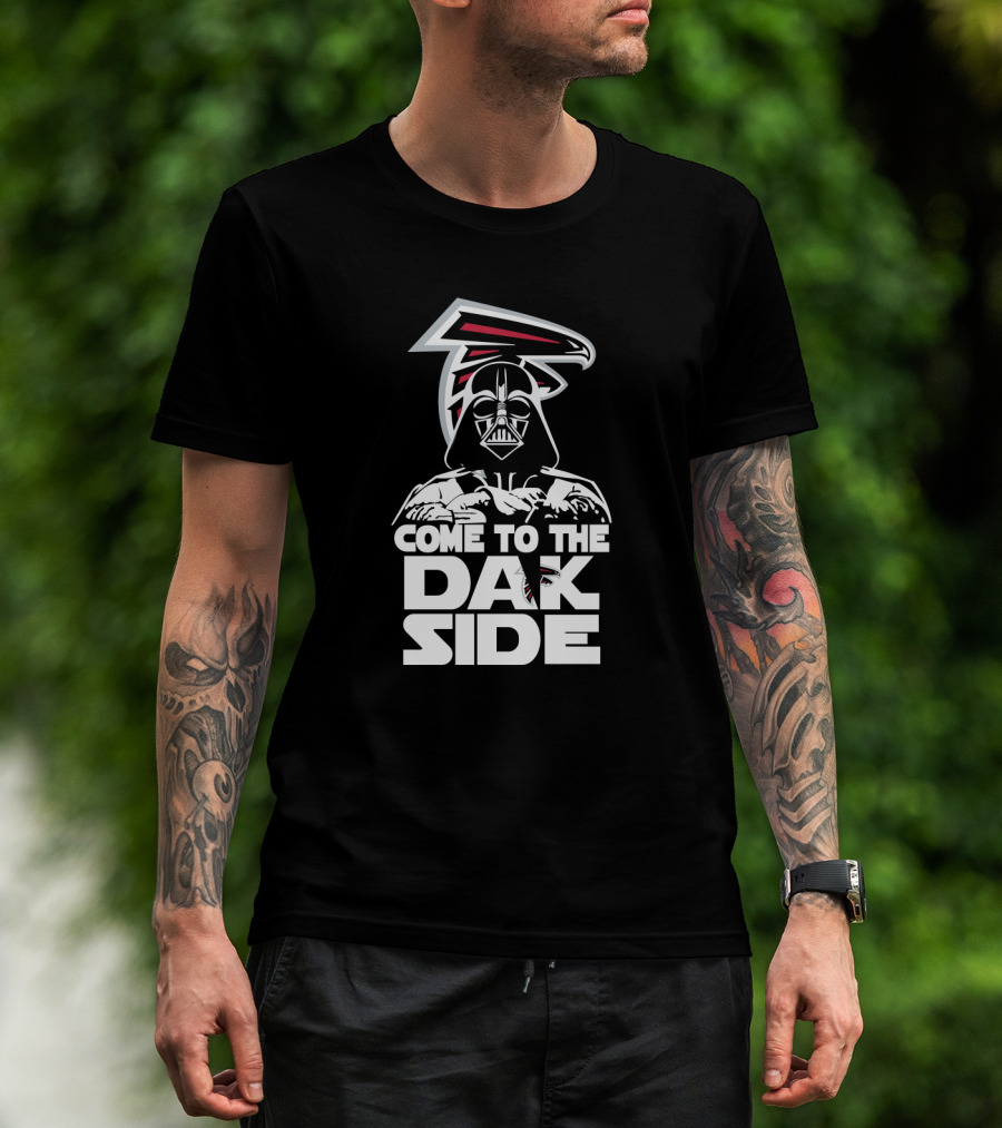Come To The Dark Side Darth Vader Atlanta Falcons Fans T-Shirt