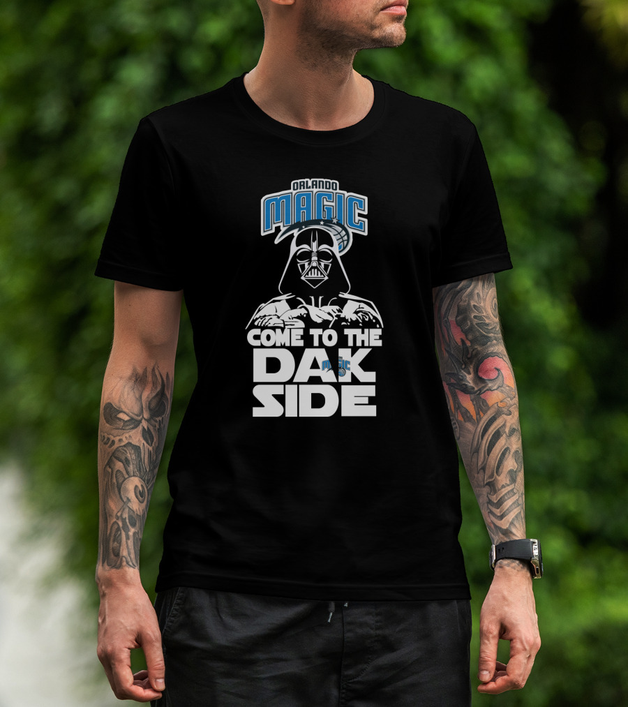 Orlando Magic Darth Vader Come To The Dark Side T-Shirt